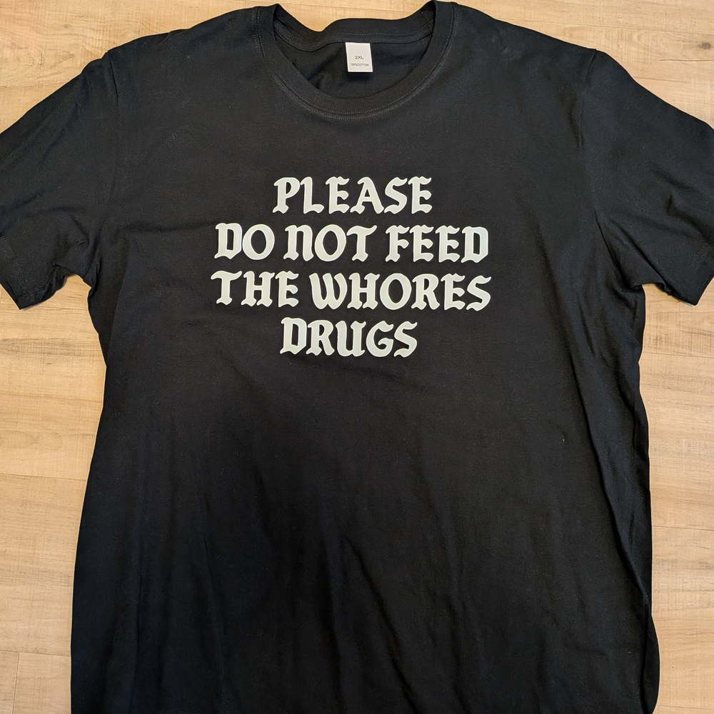 Black Graphic Men's T-Shirt